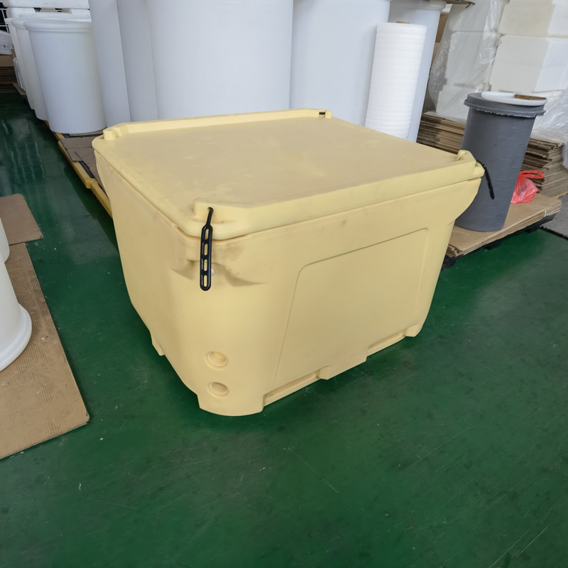 1000升食品保温箱滚塑活渔虾水产保温冷藏箱冰块储存异形件