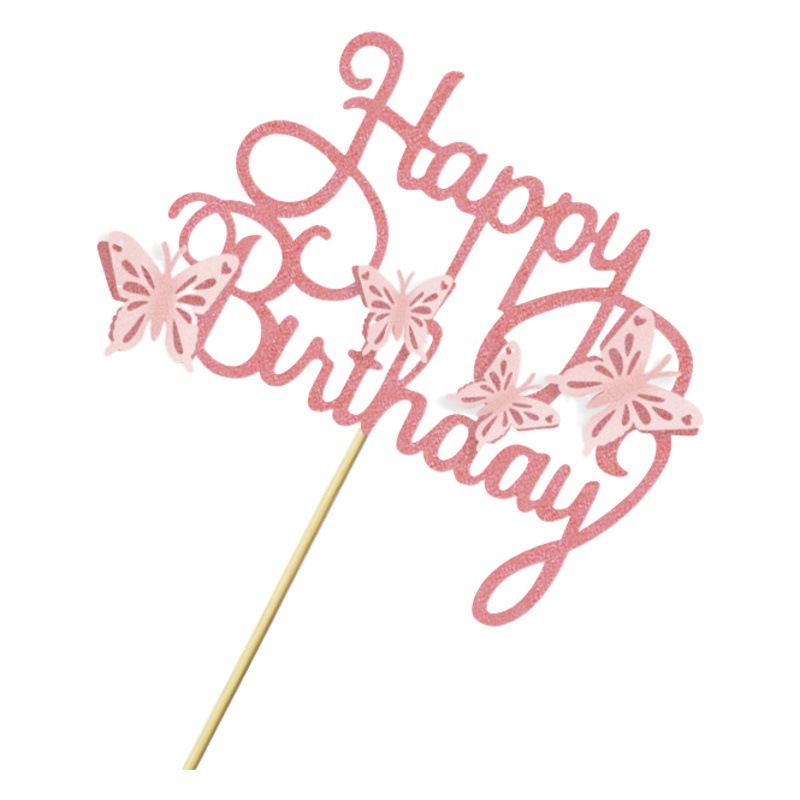 Tridimensional hueco mariposa Feliz cumpleaños pastel tarjeta inserción primavera boda niños cumpleaños fiesta escena diseño Decoración