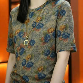 中年妈妈装夏装薄款批发现货常熟直供2026年新款女装夏款地摊服装