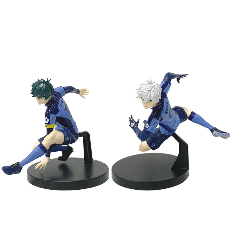 ブルージャイロアニメブルー No.10 糸師凛 No.7 凪誠士郎フィギュアモデル人形装飾品卸売|undefined
