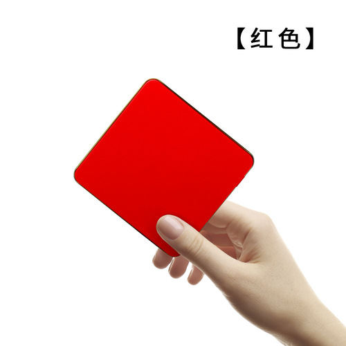 Tea Leaf Iron Box Fuding White Tea Compressed Small Square Iron Box with Tin Lid Cigarette Case for Portable Carry Card Box