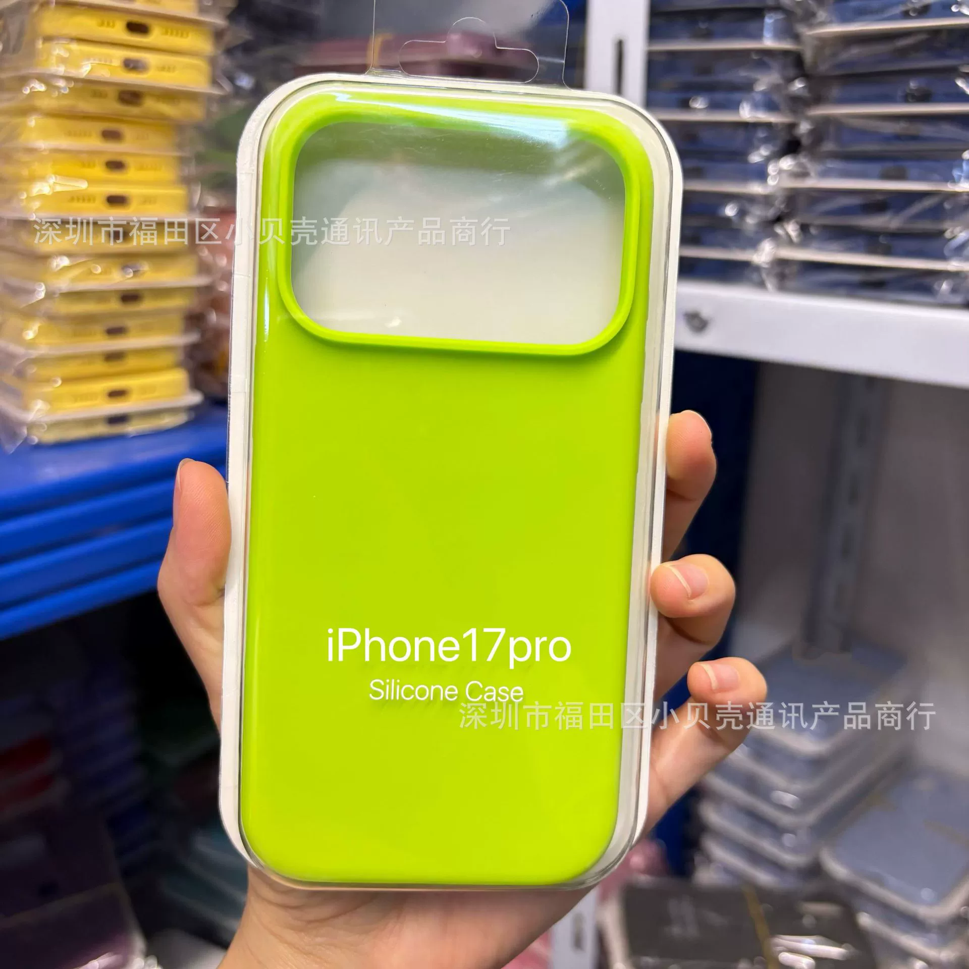 Protective Silicone Case Apple iPhone 17 / 17 Pro / 17 Pro Max — camera button, liquid-silicone finish