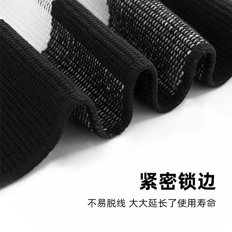 北欧スタイルの黒と白の市松模様のカーペット綿糸織りフロアマットチェック柄シリーズリビングルームキッチンコットンとリネンのフロアマット卸売|undefined