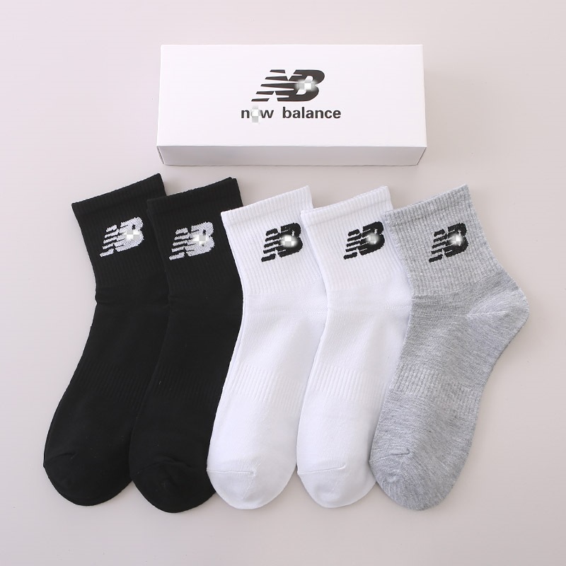 ギフトボックス入り靴下 男女兼用 ミドル丈・中丈 学生 スポーツ バスケットボール ランニング 吸汗性 ショートソックス カジュアル 多用途|undefined