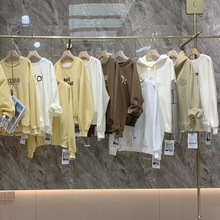 秋冬加绒卫衣批撤柜尾款女装清货服装品牌尾货十三行女装发拿货