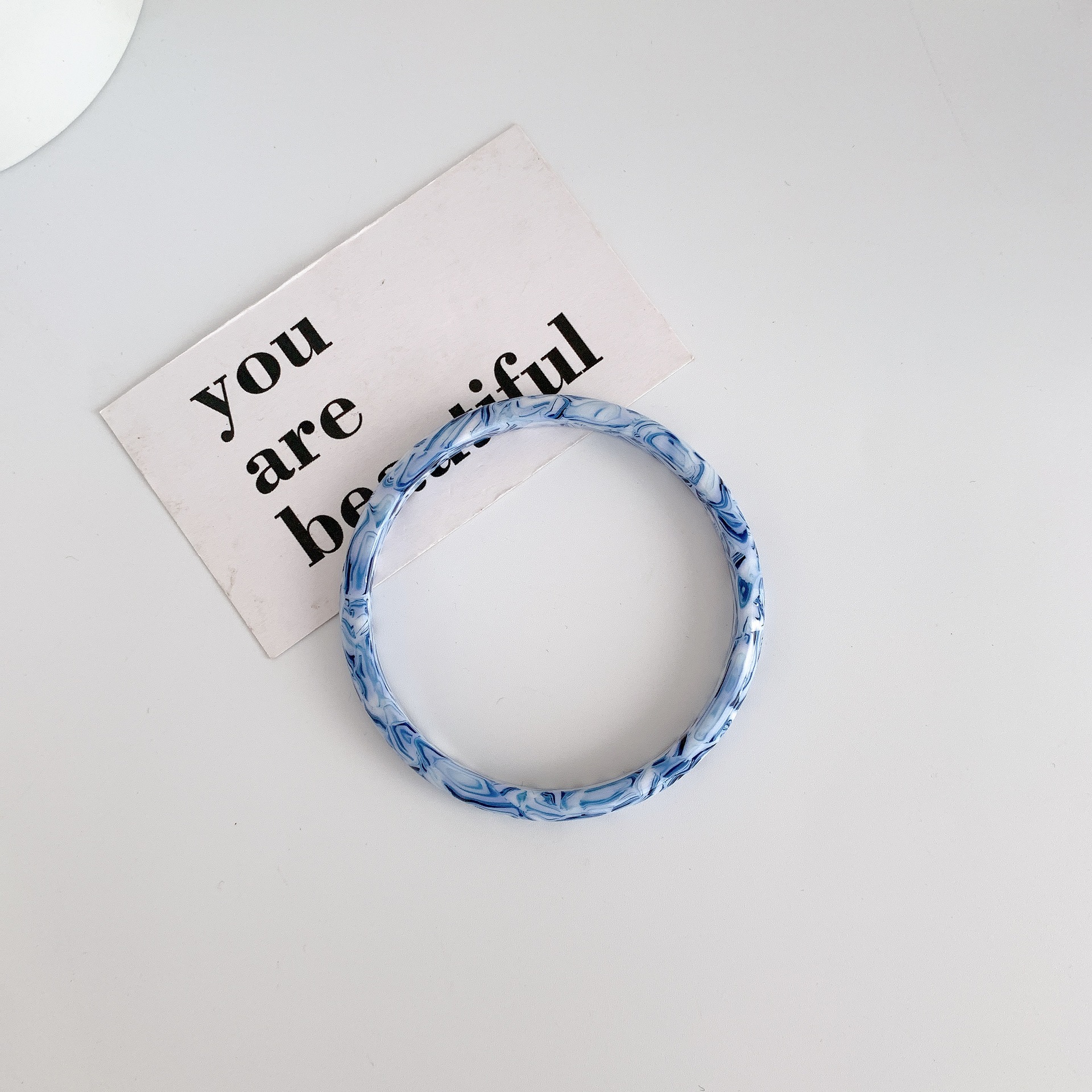 Aitong joyería elegante simple moda resina acetato pulsera para mujeres pulsera de moda personalizada para mujeres image 9