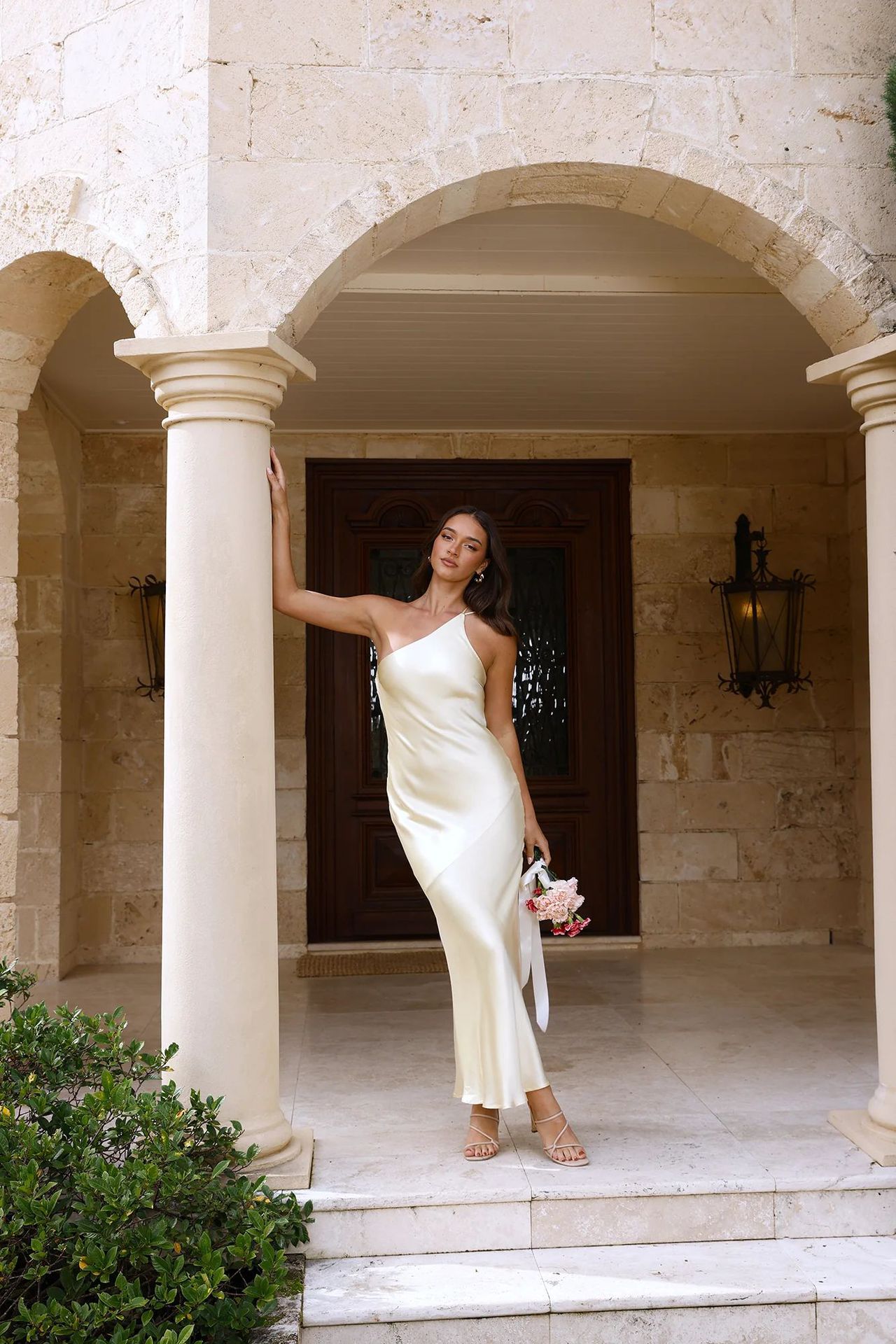 Elegant Backless Sleeveless Wrap Maxi Dress With Adjustable Straps - Flattering A-Line Silhouette For Women, Perfect For Vacation & Evening Wear_ecoleips.com