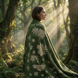 围巾;披肩;针织毯