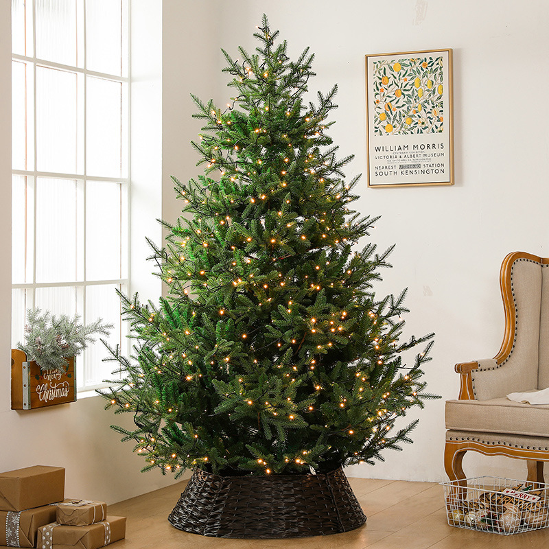 Cruzar la frontera nueva Navidad árbol de Navidad de lujo cifrado 2,1 m escena decoración gran simulación Pino árbol de Navidad