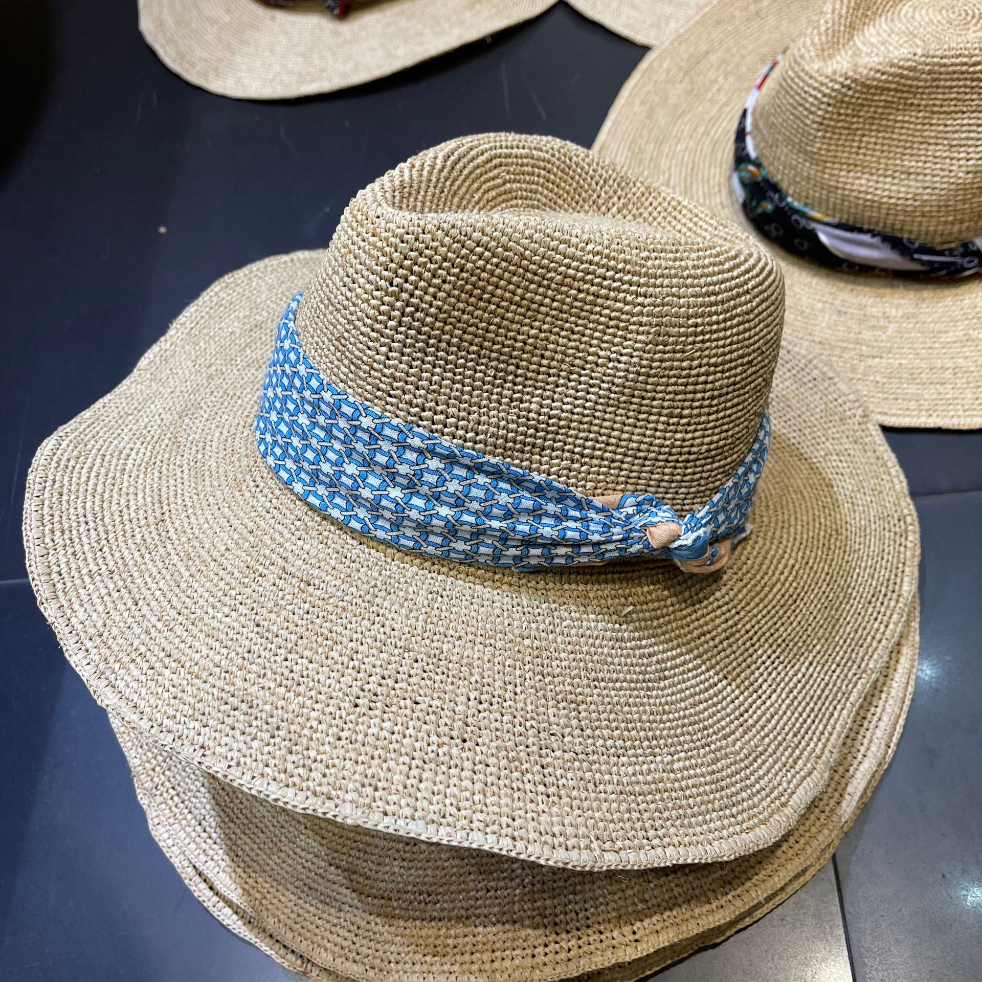 Sombrero de sol ala ancha con protector de cuello transpirable_voghion.com