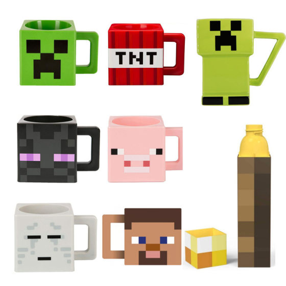 My World Mug Minecraft End Shadowman TNT Coopers Afraid of Cup Games Surrounding Children's Water Cup