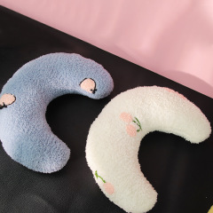 Cat Pillow U-shaped Cervical Support Small Half Moon Pet Supplies Deep Sleep Soft Comfort Dog Pillow
