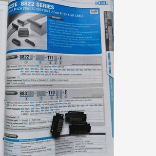 8830-034-170LD-F日本KEL连接器1.27MM间距