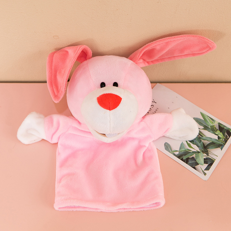 Marionetas de mano para animales de peluche con boca móvil – para jardín de infantes, venta en Amazon transfronterizo. image 10
