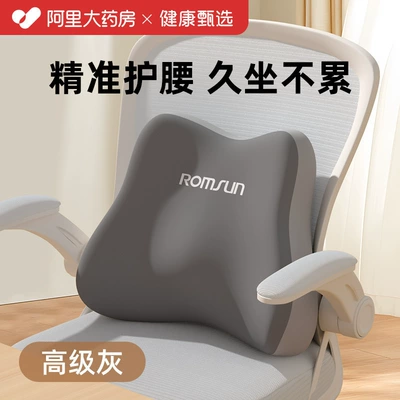 Zhebao Lumbar Support Pillow Cushion Seat Backrest for Long Sitting Posture Correction - Exclusive from the Source Manufacturer (Waist support) - ergonomics-supporting-waist-support-advanced-gray