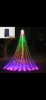 Symphony Five-pointed star Tailing Waterfall Lights outdoors waterproof mobile phone Bluetooth APP Remote control leather wire lamp