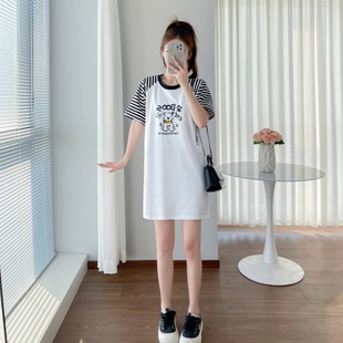 8641 summer bottoming shirt women's short-sleeved regular skin-friendly nursing can be worn outside top women's round neck breast-feeding with breast pad