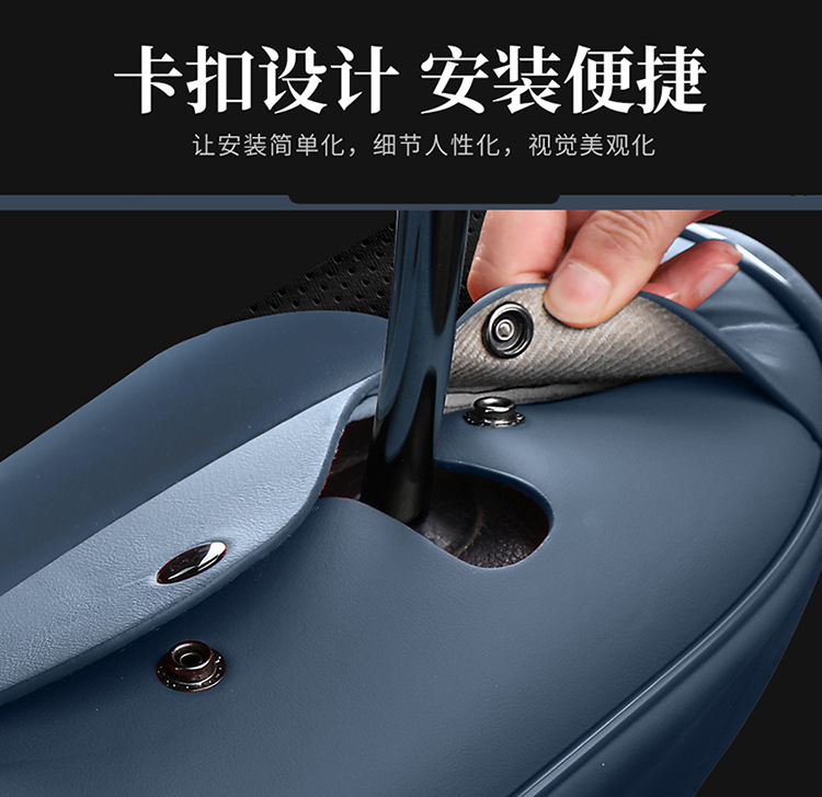Cross-Border Four-Season Universal Car Seat Cushion Fully Surrounded Seat Cover Perforated Breathable Nappa Leather Seat Cover Summer Car Seat Cushion