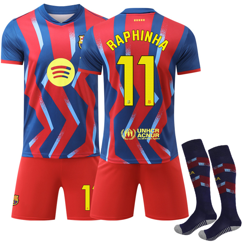 Conjunto de Uniforme de Fútbol N° 10 de Poliéster para Deporte y Fútbol