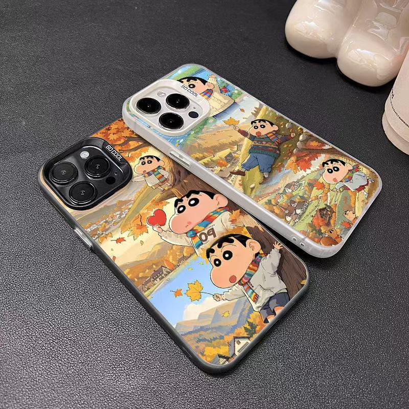 Nuevo estilo pequeño nuevo aplicable iPhone 16 funda para teléfono móvil Apple 15promax/14 estilo japonés y coreano 13pro/12mini