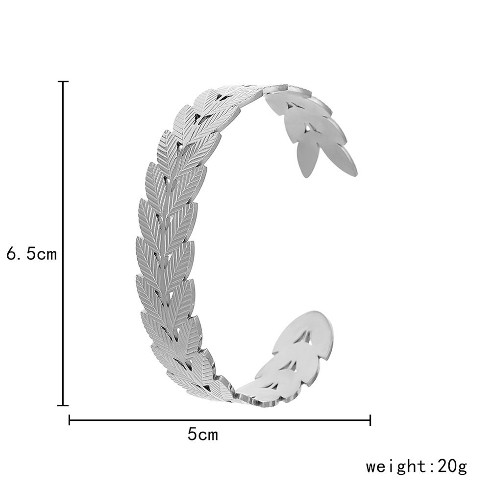 12g Weight Bangle Classification 1 Piece Quantity Daily Occasion Stainless Steel Material Geometric, Eye Pattern Unisex Gender Plating Design Simple Style Style Geometric Eye Stainless Steel Simple Style Bangle 32