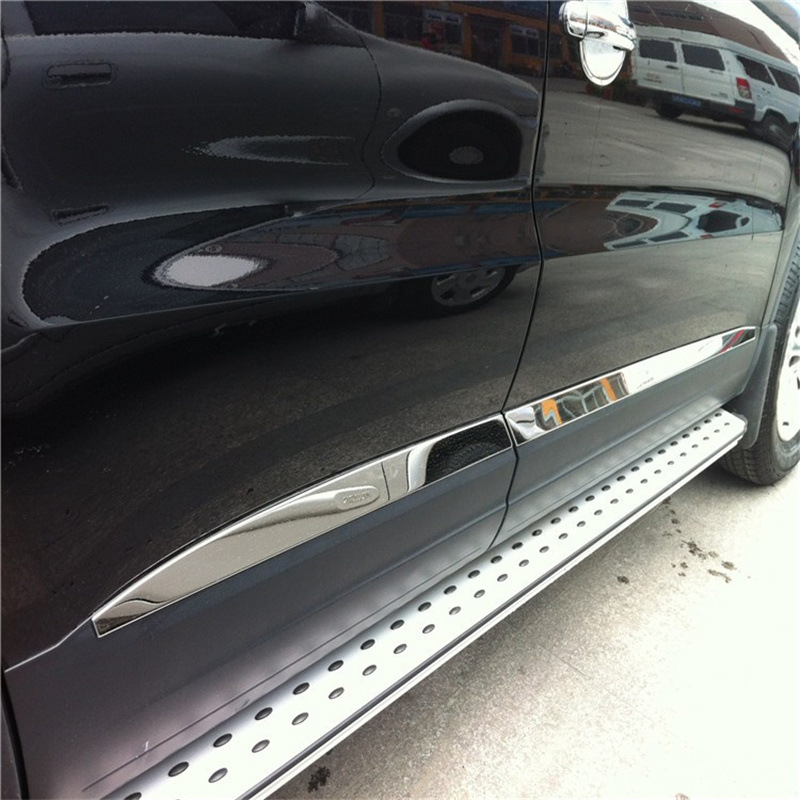 Suitable for 10-24 model Volkswagen Tiguan L modified stainless steel tailgate trim, trunk bright strip, anti-scratch decorative strip
