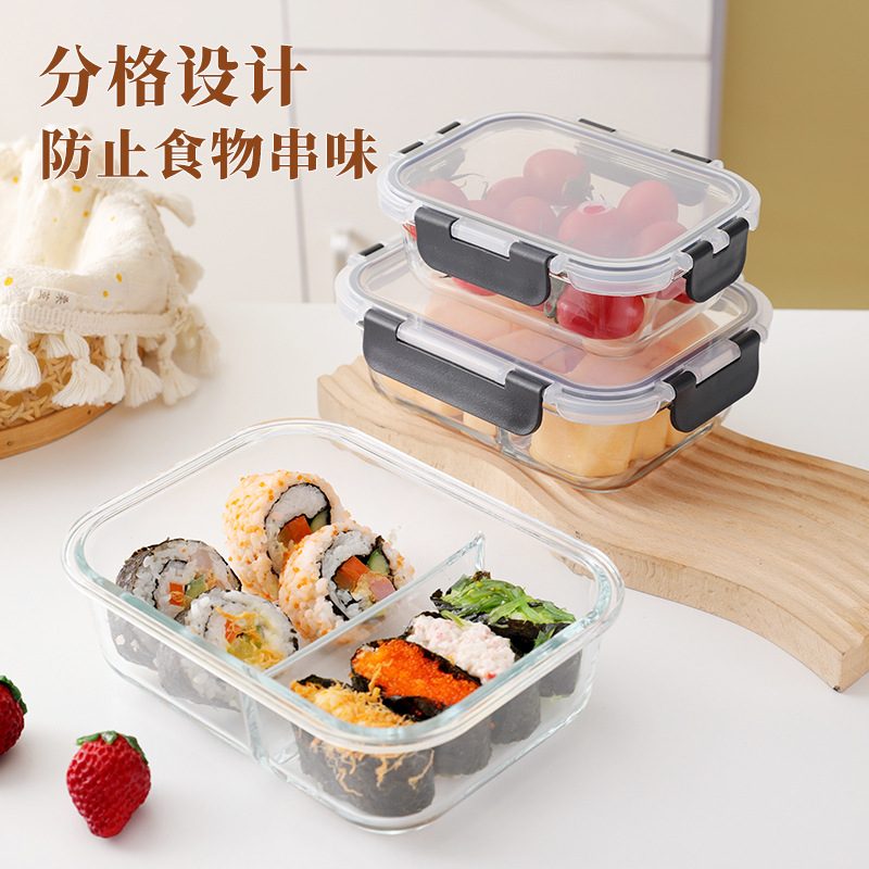 Las loncheras explosivas transfronterizas se pueden usar en hornos microondas, trabajadores de oficina personalizados al por mayor con loncheras de arroz, loncheras para estudiantes, cajas de conservación