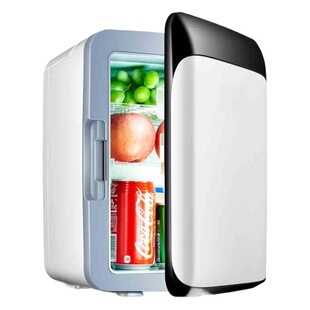 Car mini refrigerator car home dual-use cold storage heating insulation car refrigerator 10L gift wholesale