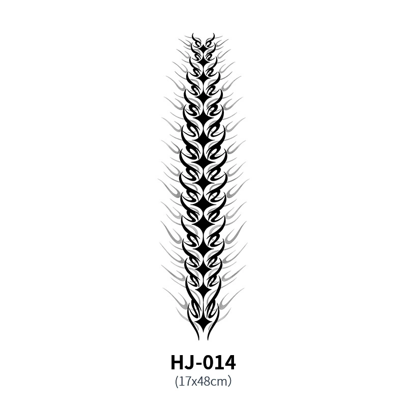 Waterproof tattoo stickers, sexy herbal sticker, long-term effect, English letters