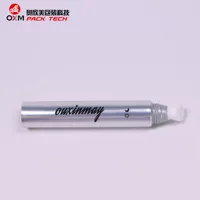Oxingmei 15ml 20ml Цинковый сплав крем для глаз Массажная головка трубки Металлический крем для глаз шланг подсветка алюминиевая трубка