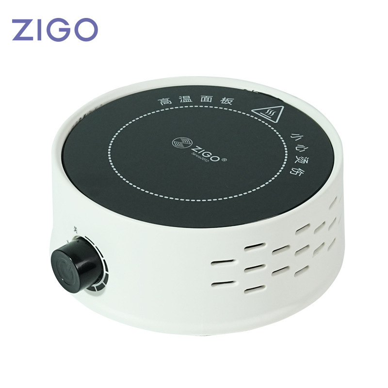 ZIGO新款电陶炉电热炉500Ｗ加热摩卡壶专用炉咖啡壶家用热源|undefined