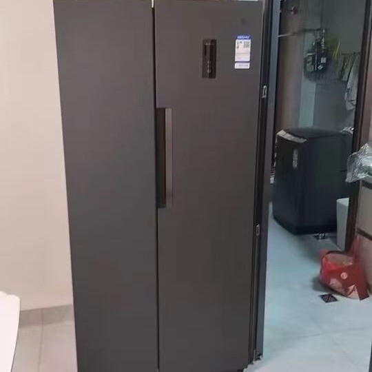 Cross-Border Refrigerator for Home Use, 530 Liters, Side-By-Side Double Door, Large Capacity, Dual Inverter, First-Class Energy Efficiency, Direct Cooling, Frost-Free, Uk Standard Cross-Border Refrigerator for Home Use, 530 Liters, Side-By-Side Double Door, Large Capacity, Dual Inverter, First-Class Energy Efficiency, Direct Cooling, Frost-Free, Uk Standard