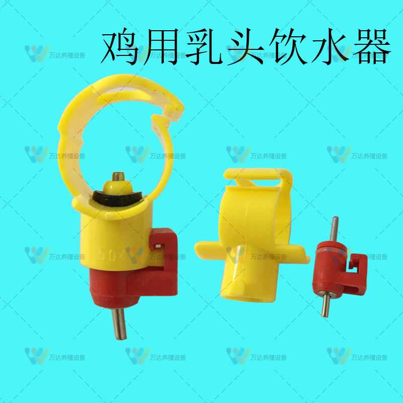 鸡用饮水器 鸡用乳头自动饮水器  养鸡设备羊用饮水器水线过滤器