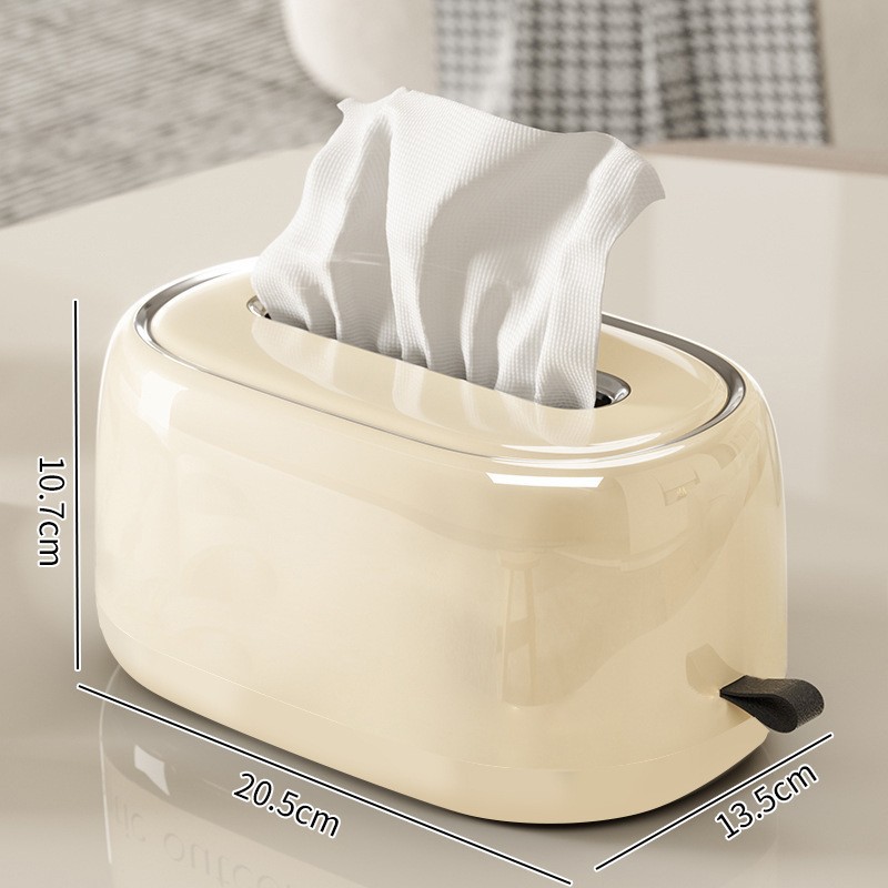 Montado en la pared caja de pañuelos de escritorio luz titular de tejido de Primavera de lujo hogar ponche-libre baño Baño sala de estar caja de pañuelos