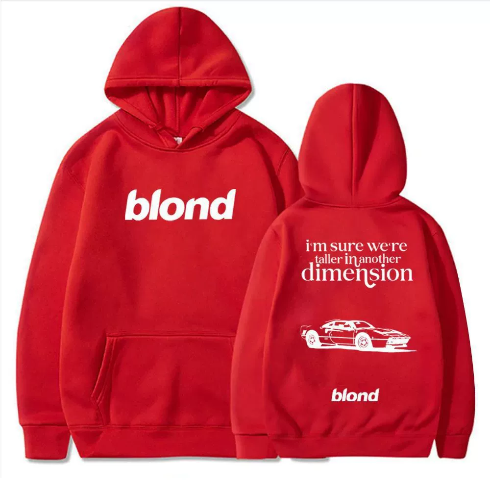 Худи с принтом Frank Ocean "Blonde" / "White Ferrari"