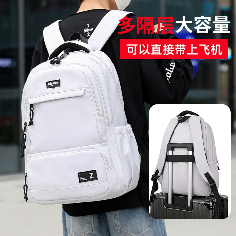 Mochila escolar de alta capacidad para estudiantes de secundaria, mochila infantil de grado 3 - 6 para estudiantes de secundaria simple