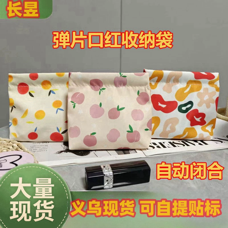 Губная помада сумка для хранения автоматическая закрытая сумка для шрапнели сумка для хранения ключей бумажник украшения портативная косметическая сумка