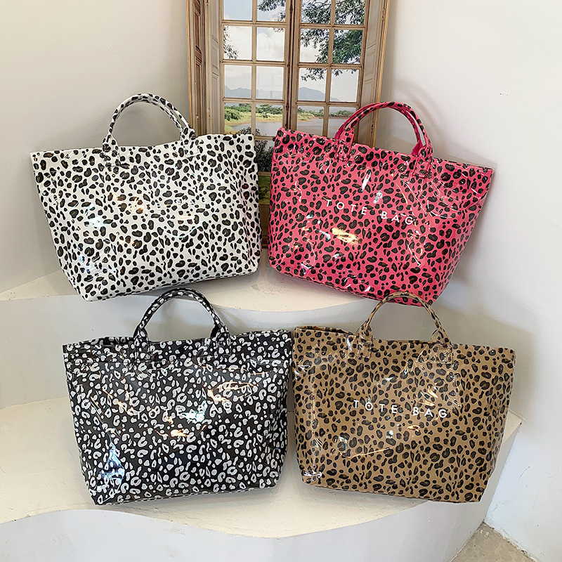 Cross-Border Popular Leopard Print Large Handbag for Women 2025 Autumn New Versatile Large-Capacity Tote Bag Wholesale for Foreign Trade Cross-Border Popular Leopard Print Large Handbag for Women 2025 Autumn New Versatile Large-Capacity Tote Bag Wholesale for Foreign Trade