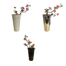 厂家批发复古铁艺花瓶 家居装饰干花鲜花桶花瓶铁皮花桶醒花桶