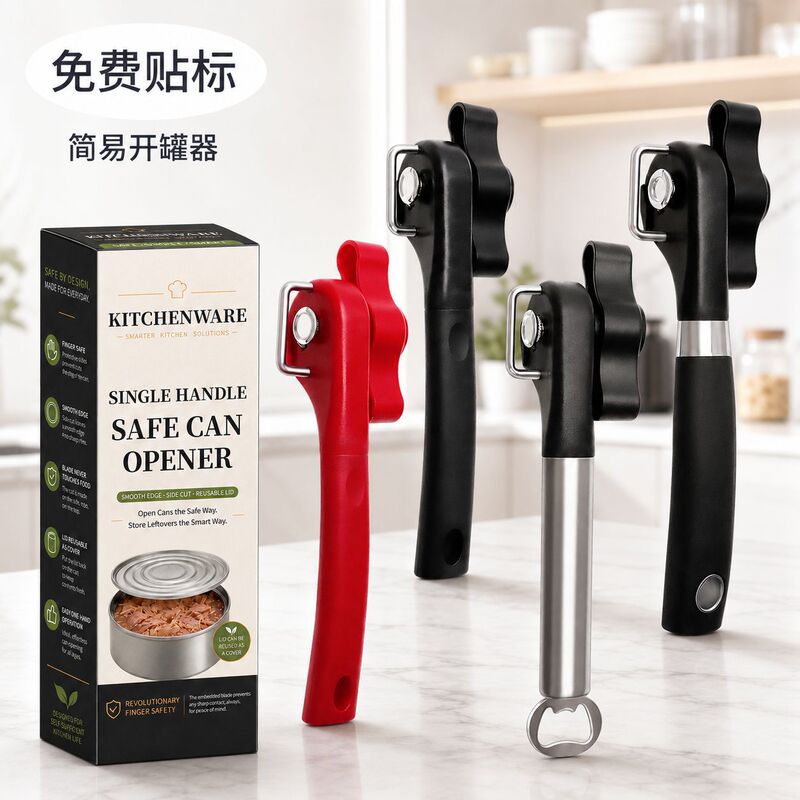 Amazon Manual Safety Can Opener Stainless Steel Can Knife Household Single Handle Side Multifunctional Can Opener Amazon Manual Safety Can Opener Stainless Steel Can Knife Household Single Handle Side Multifunctional Can Opener