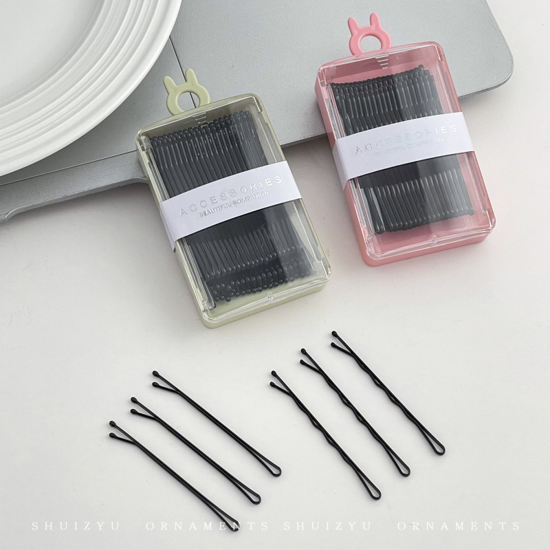 Clip negro de una palabra, clip para el cabello roto, clip lateral, tarjeta lateral, niño, adulto, niño, cabello, clip invisible, flequillo, horquilla