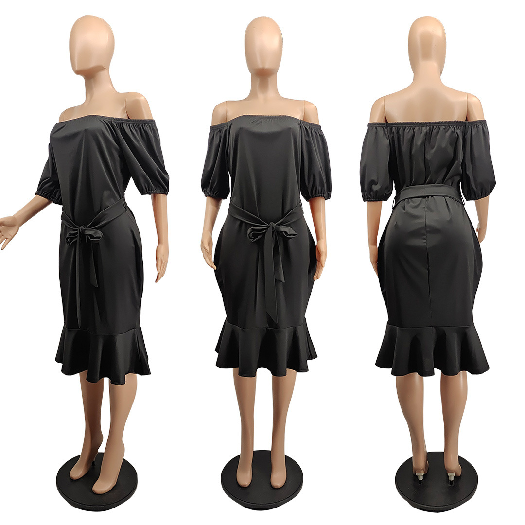 Women Cute Fishtail Dress