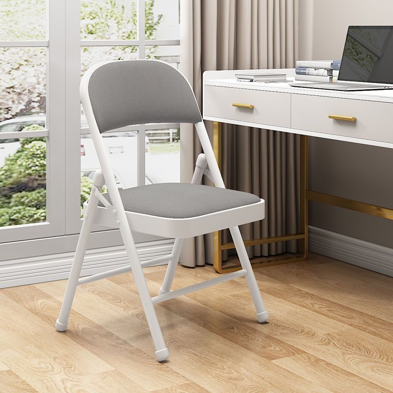 두꺼워진 모델 [철판 베이스 - 통기성 메쉬] 흰색 다리와 회색 표면 ☆ ☆