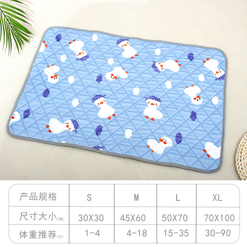 Pato azul, L tamaño 70*100cm