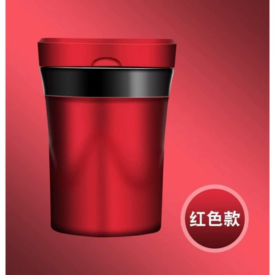 Car ashtray Liner, Light, Lid, Multifunctional - red-solar-cigarette-lighter-ceramic-liner
