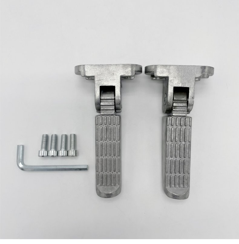 National Standard Electric Vehicle Rear Footrest Small Cyclone Foldable Rear Pedal Yadi Scooter Pedal Electric Motorcycle Footrest Accessories