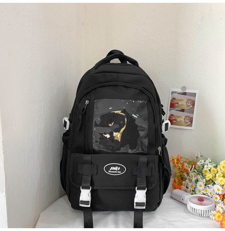ランドセル 2点セット 新品 大容量 シンプル リュック 日本のキャンパス 万能 女の子 かわいい 高価値リュック|undefined