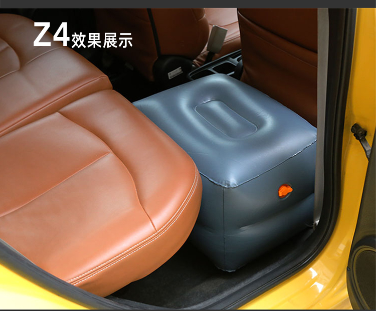 Car inflatable bed, SUV air mattress for the back seat, sleeping pad, portable bed sleeping pad for the rear seat, height-increasing cushion