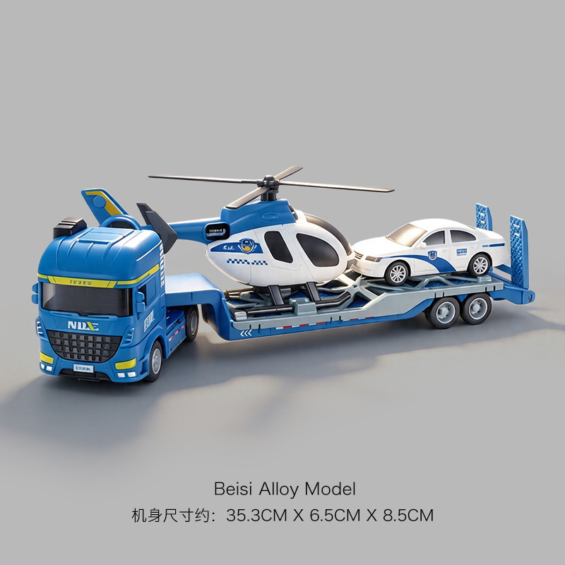 High-quality simulated inertia model military rescue escort transport semi-trailer toy inertia car toy vehicle High-quality simulated inertia model military rescue escort transport semi-trailer toy inertia car toy vehicle