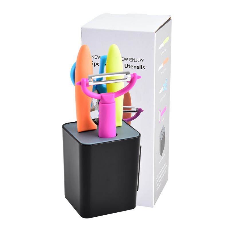 Juego de gadgets de cocina Juego de 6 piezas de cuchillo para cortar frutas